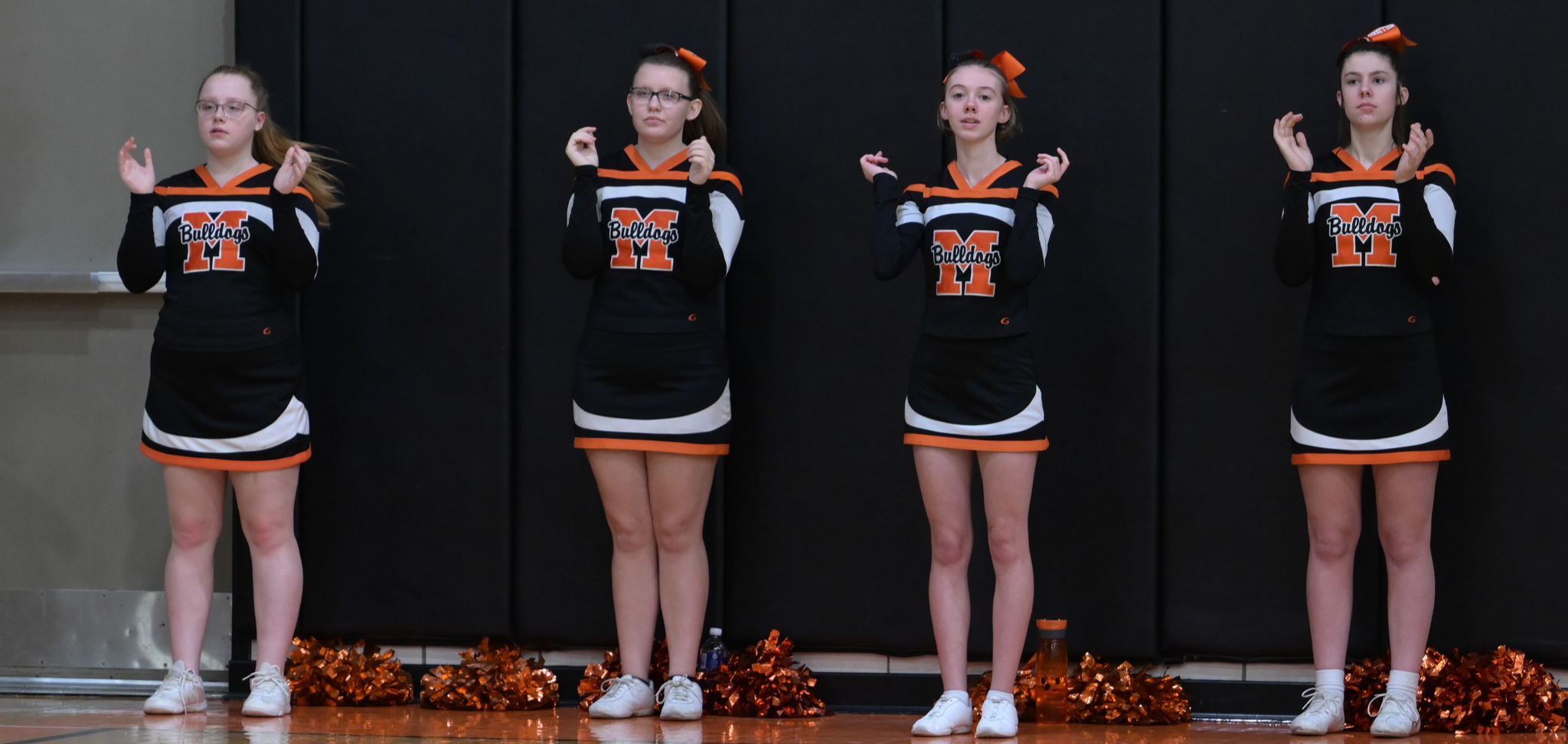 Mediapolis Basketball Cheerleaders