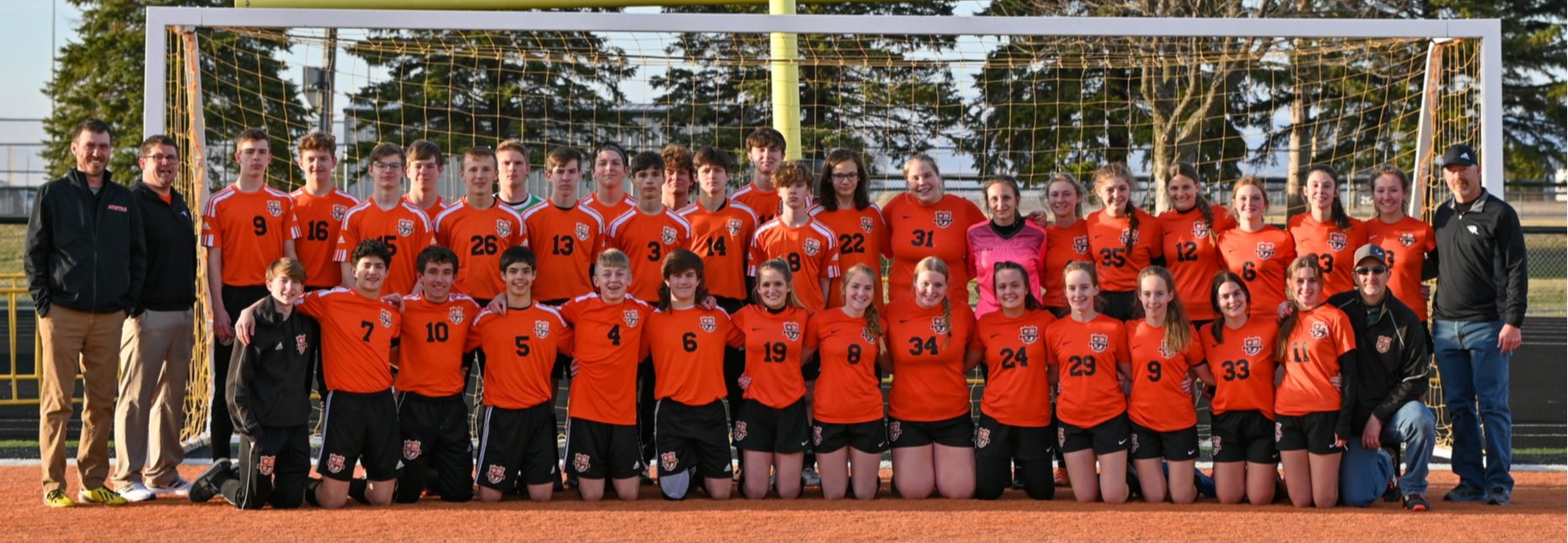 Mediapolis Girls & Boys Soccer teams