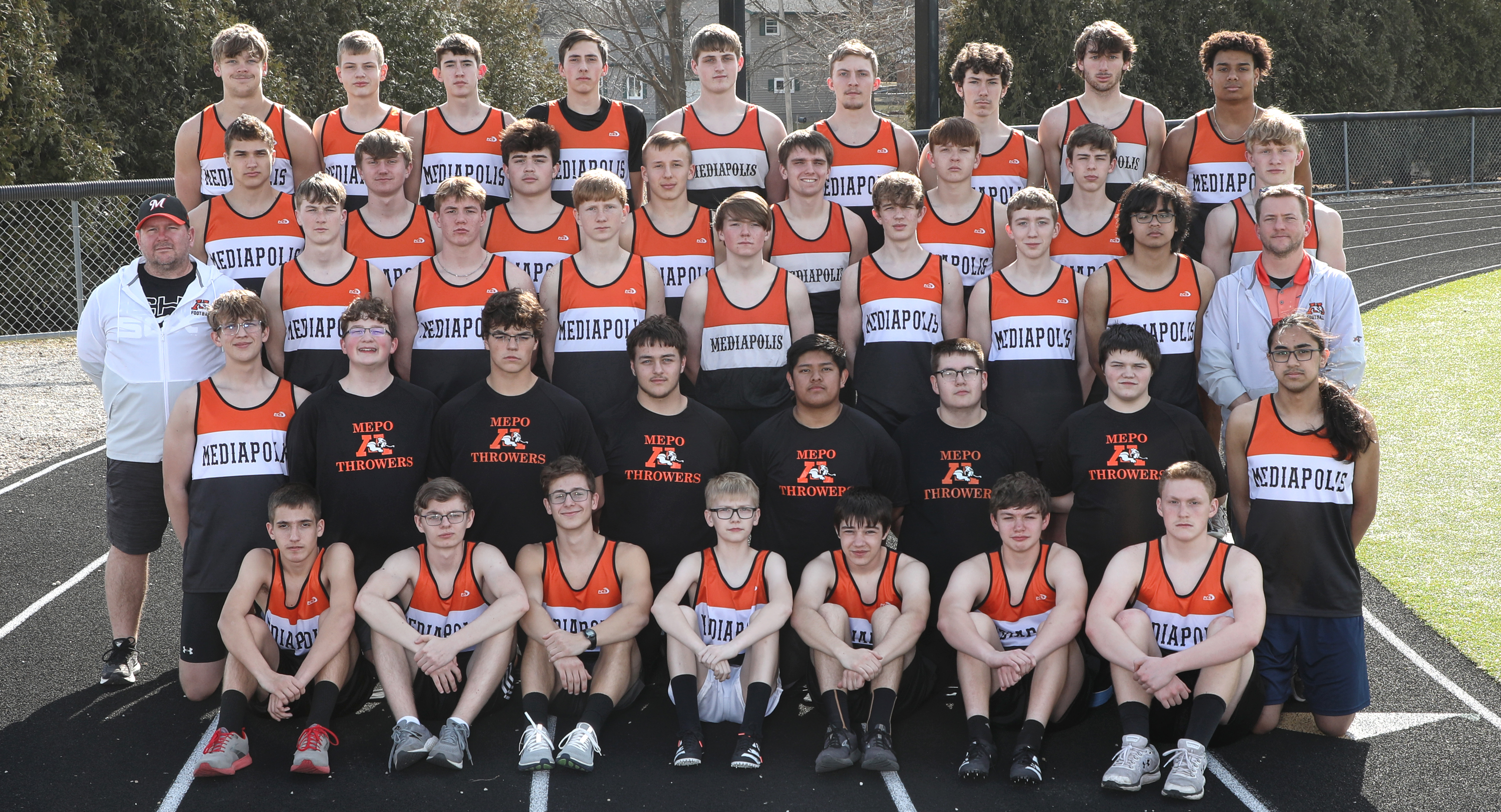 2022 Boys Track Team