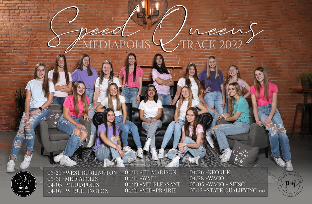 Mediapolis Girls Track 2022