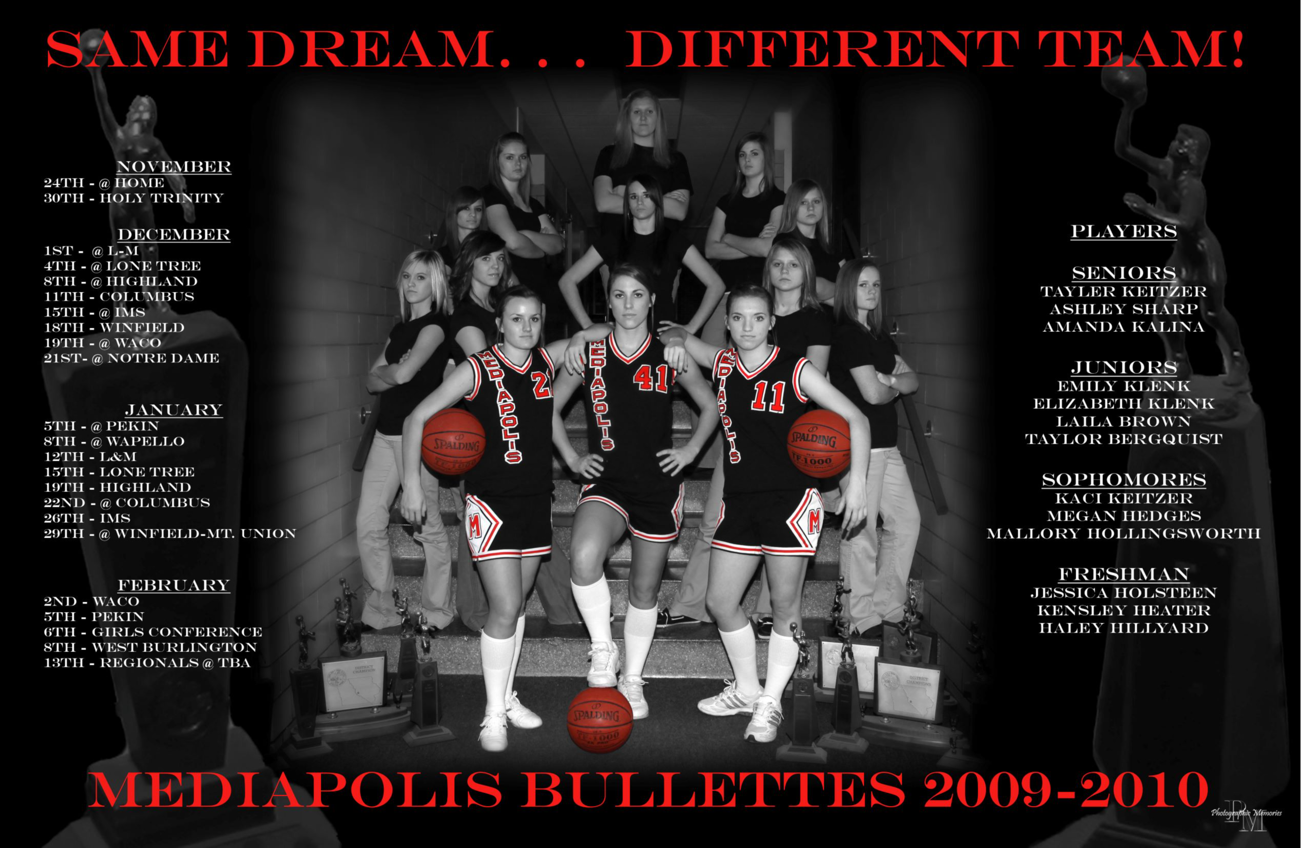 Mediapolis Girls Basketball 2009