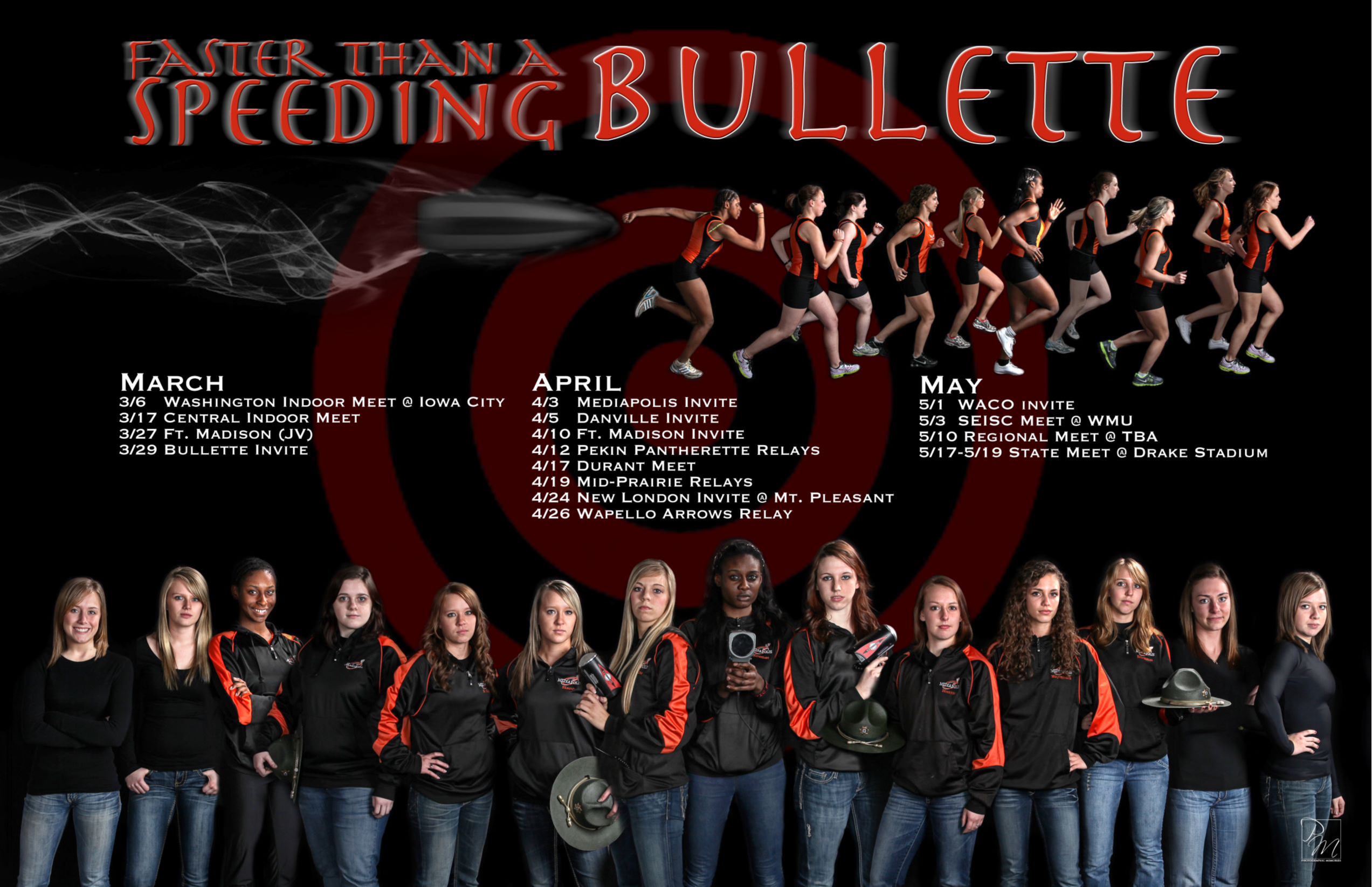 Mediapolis Girls Track 2011