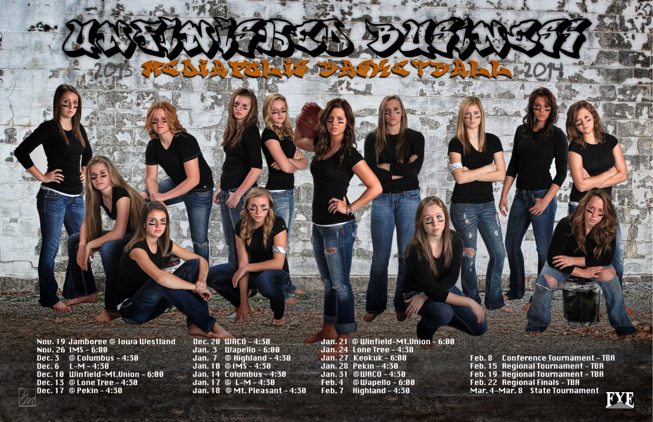 Mediapolis Girls Basketball 2013