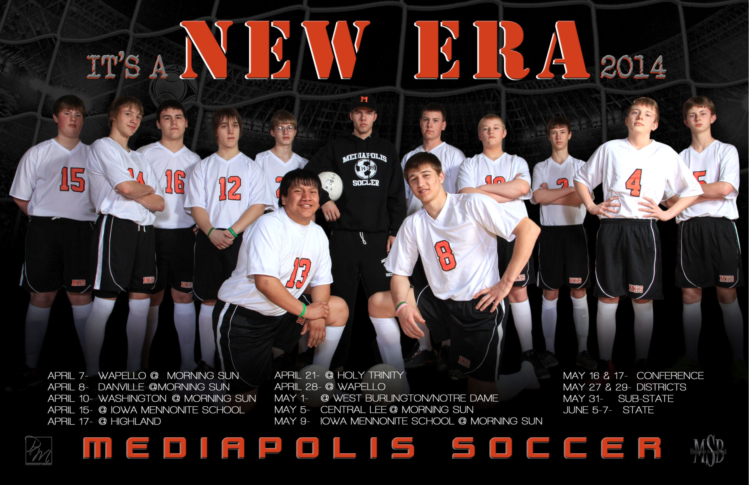 Mediapolis Boys Soccer 2014