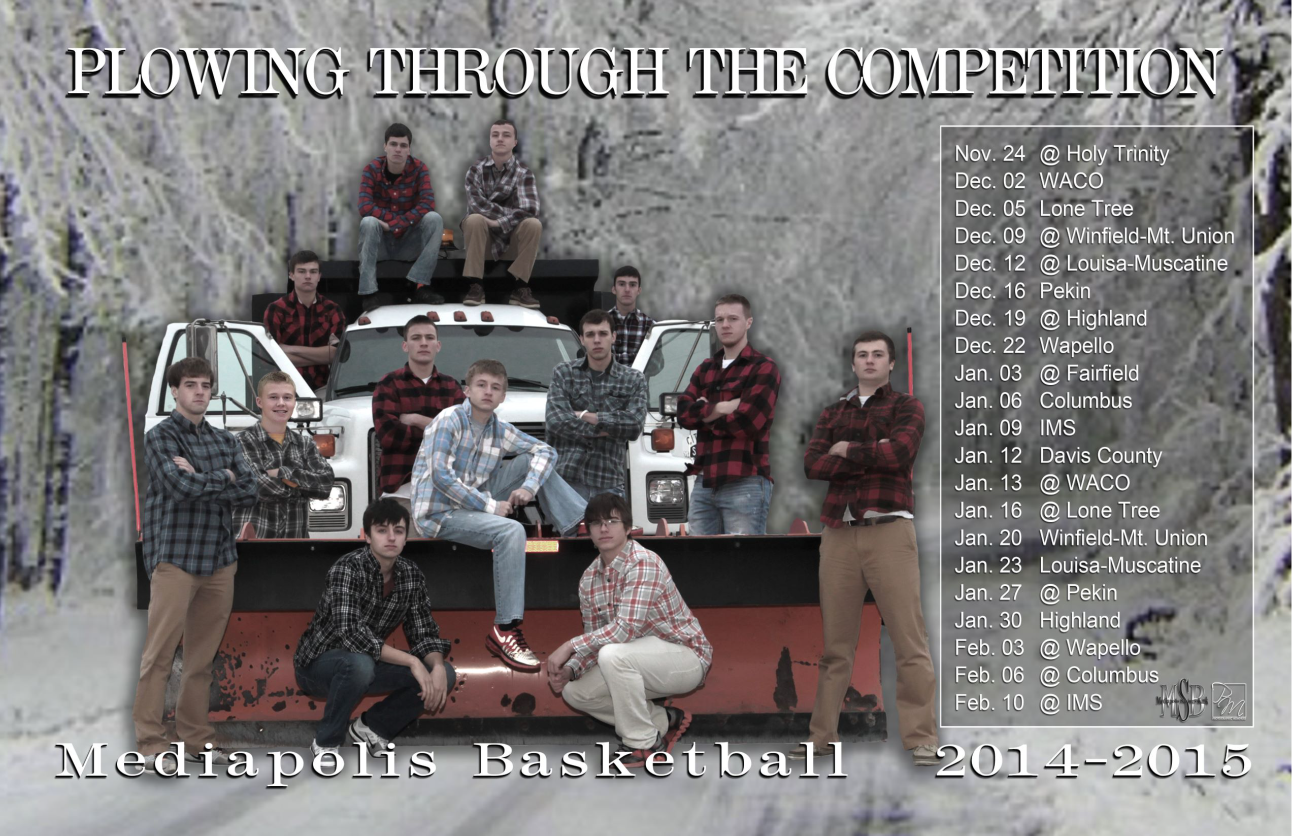 Mediapolis Boys Basketball 2014