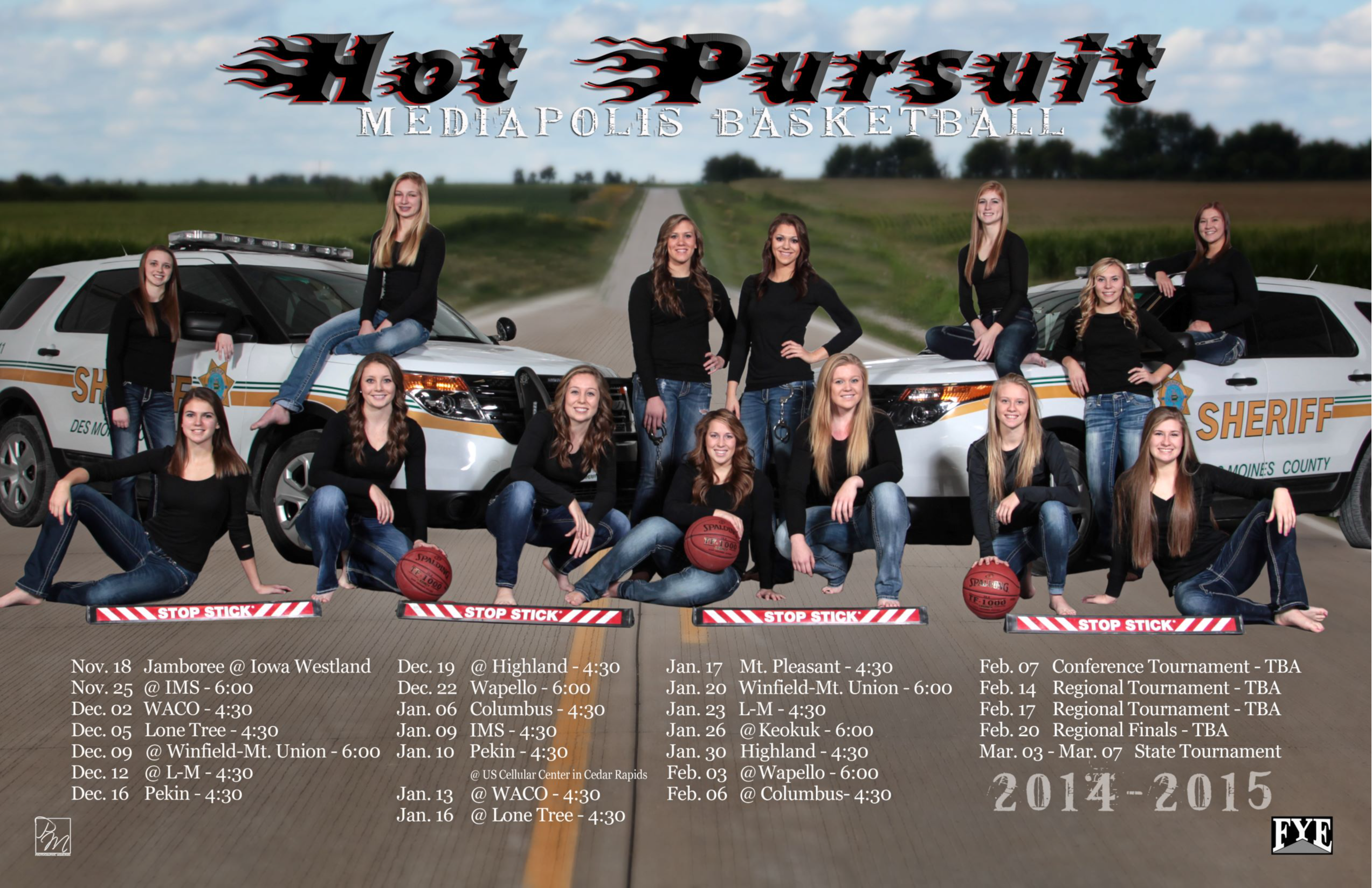 Mediapolis Girls Basketball 2014