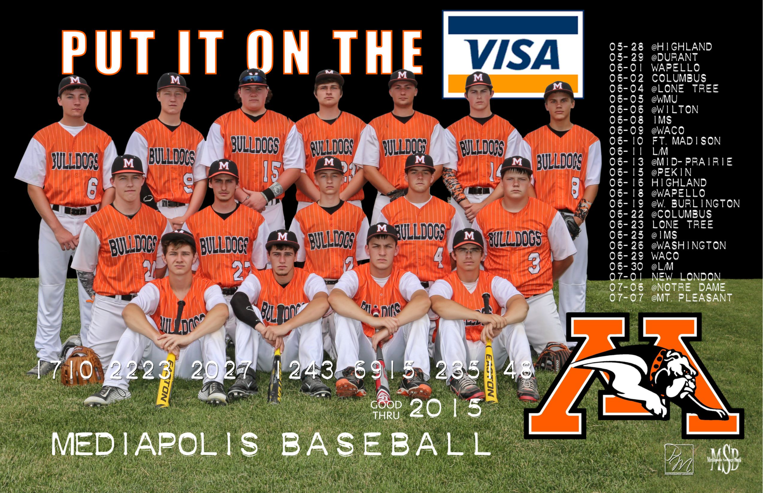 Mediapolis Baseball 2015