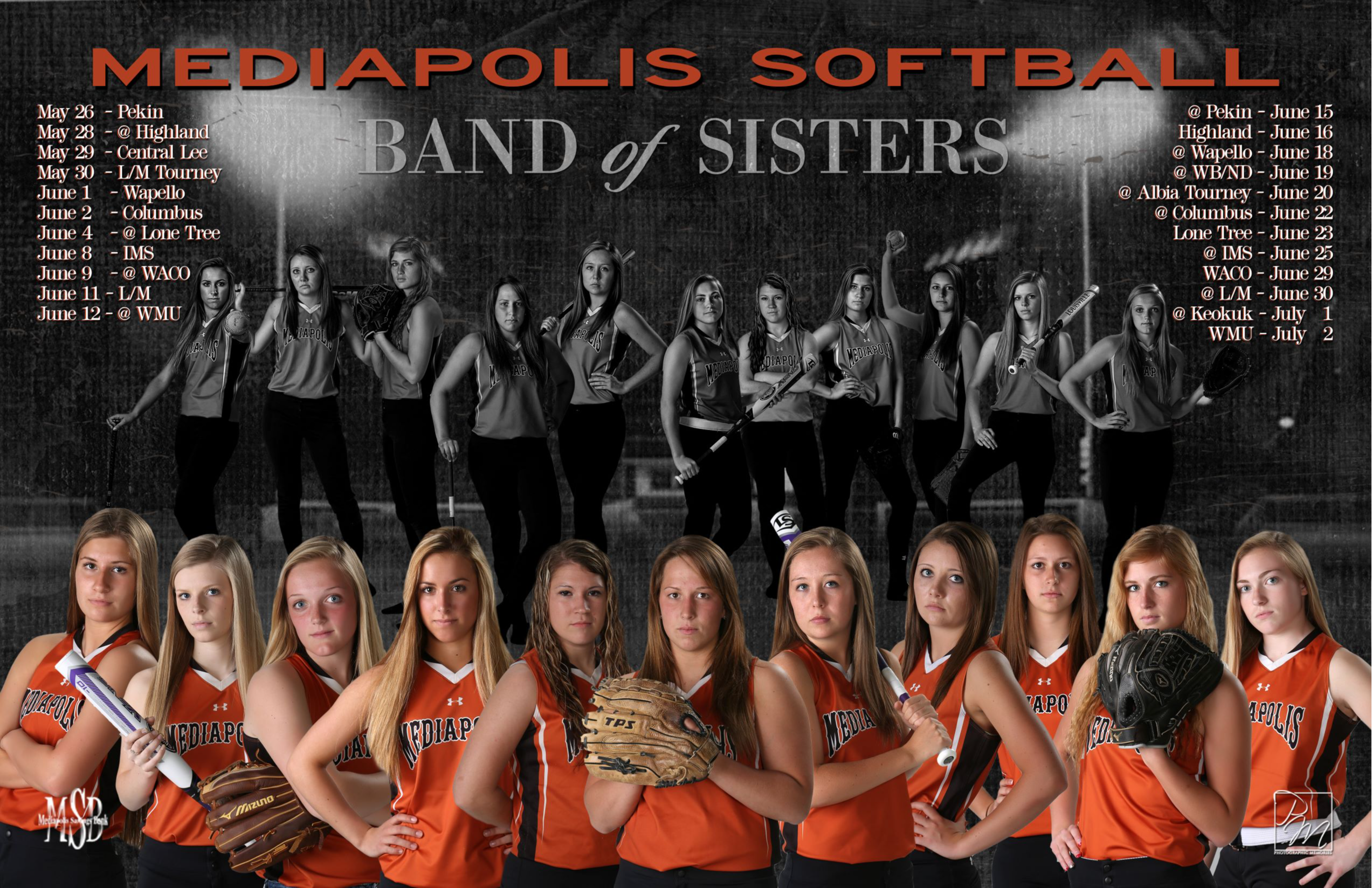 Mediapolis Softball 2015