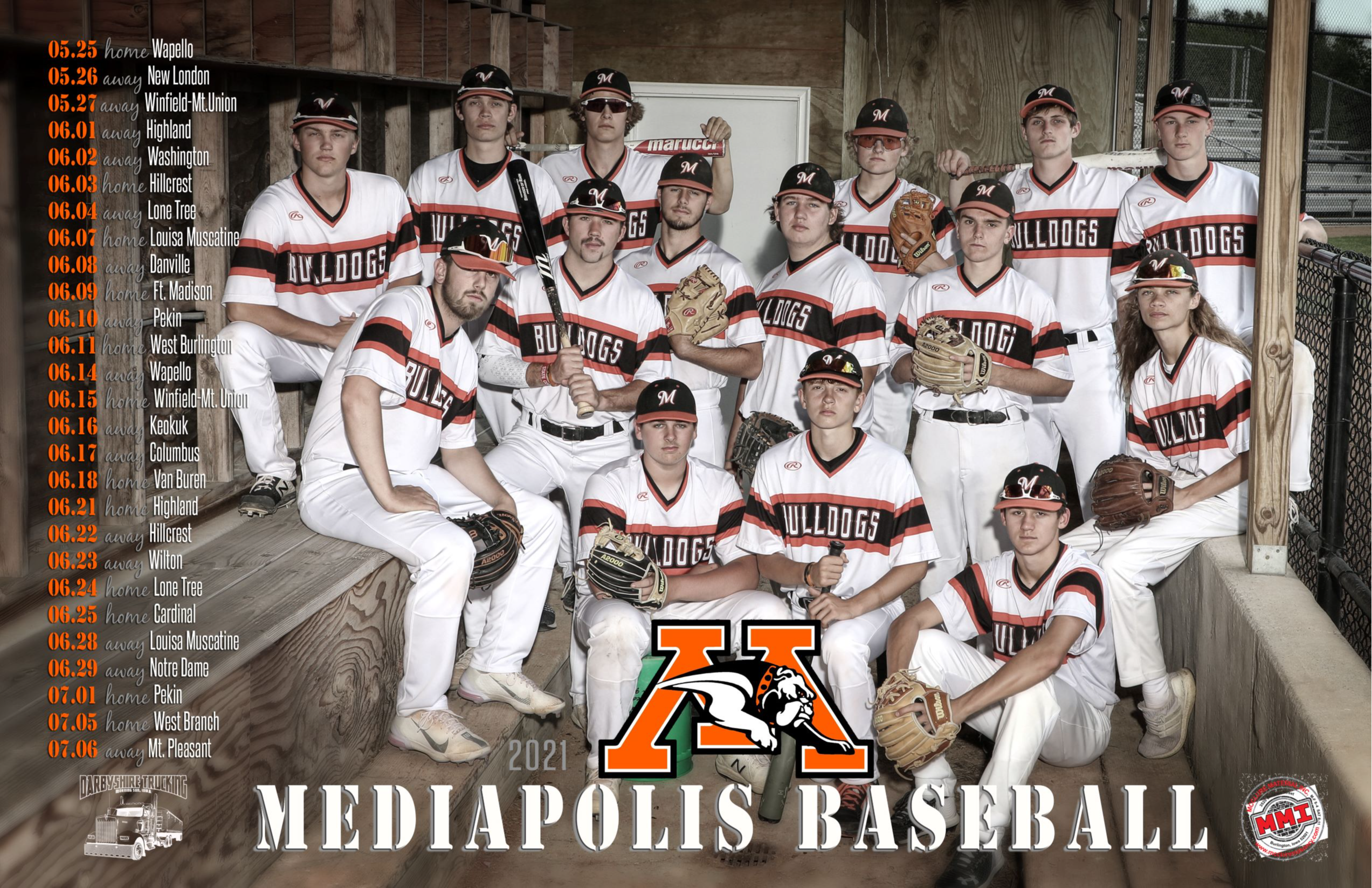 Mediapolis Baseball 2021