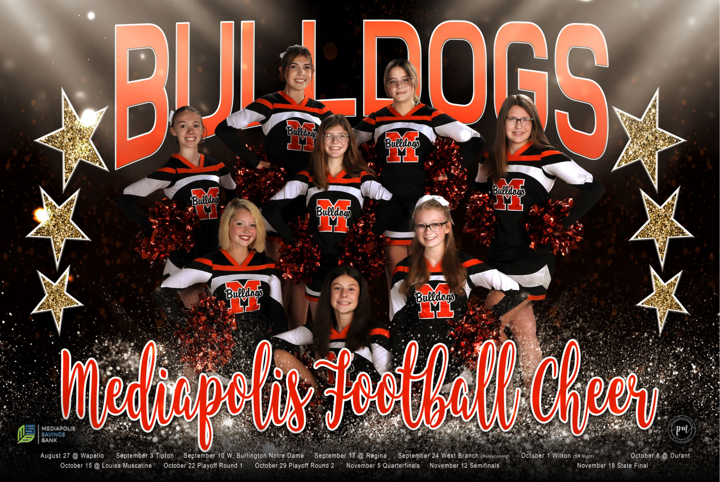 Mediapolis Football Cheer 2021