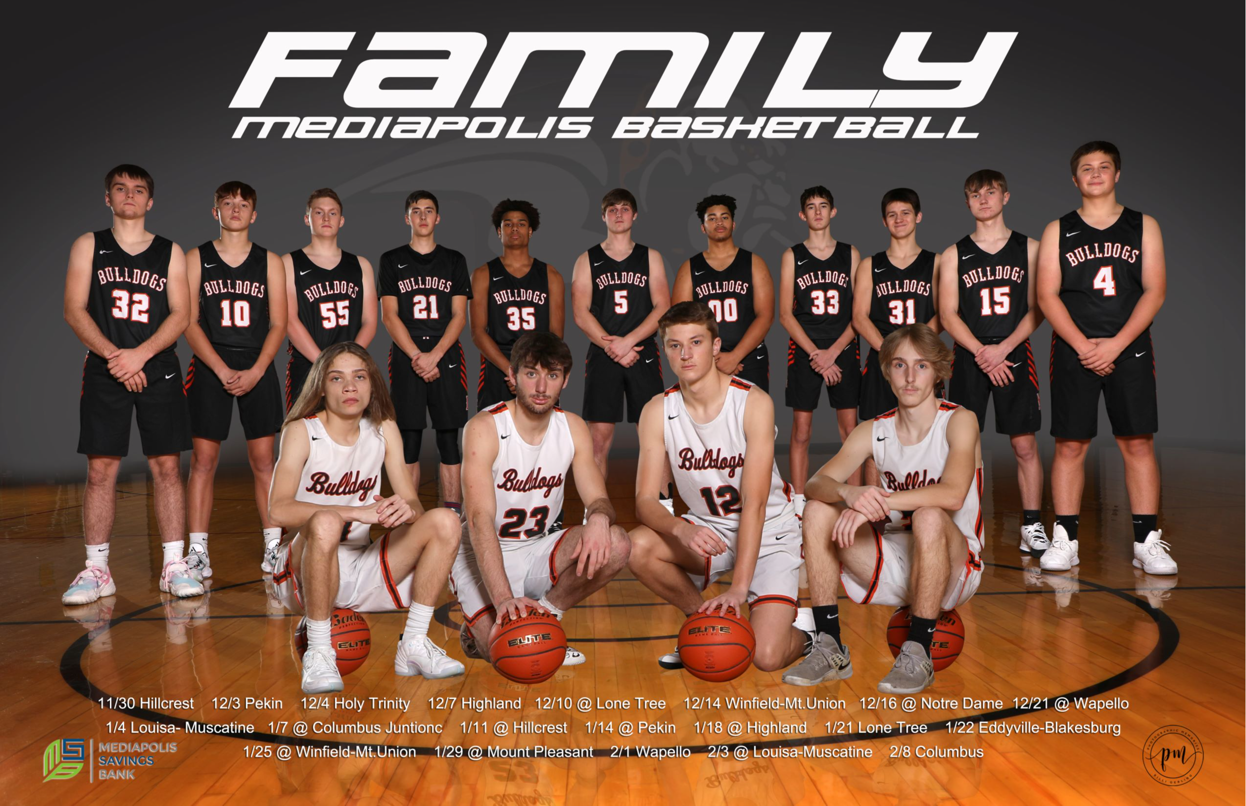 Mediapolis Boys Basketball 2021