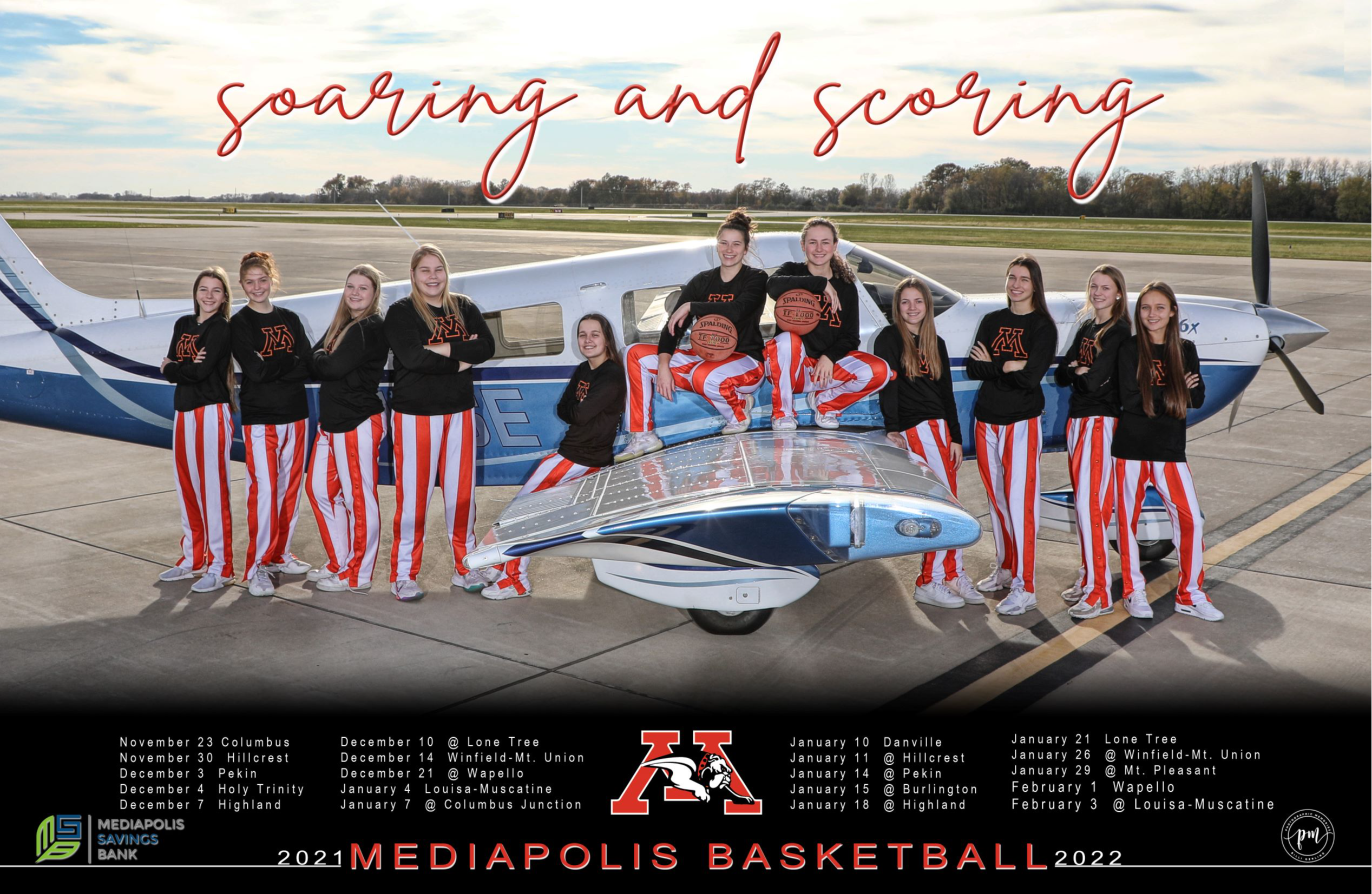 Mediapolis Girls Basketball 2021