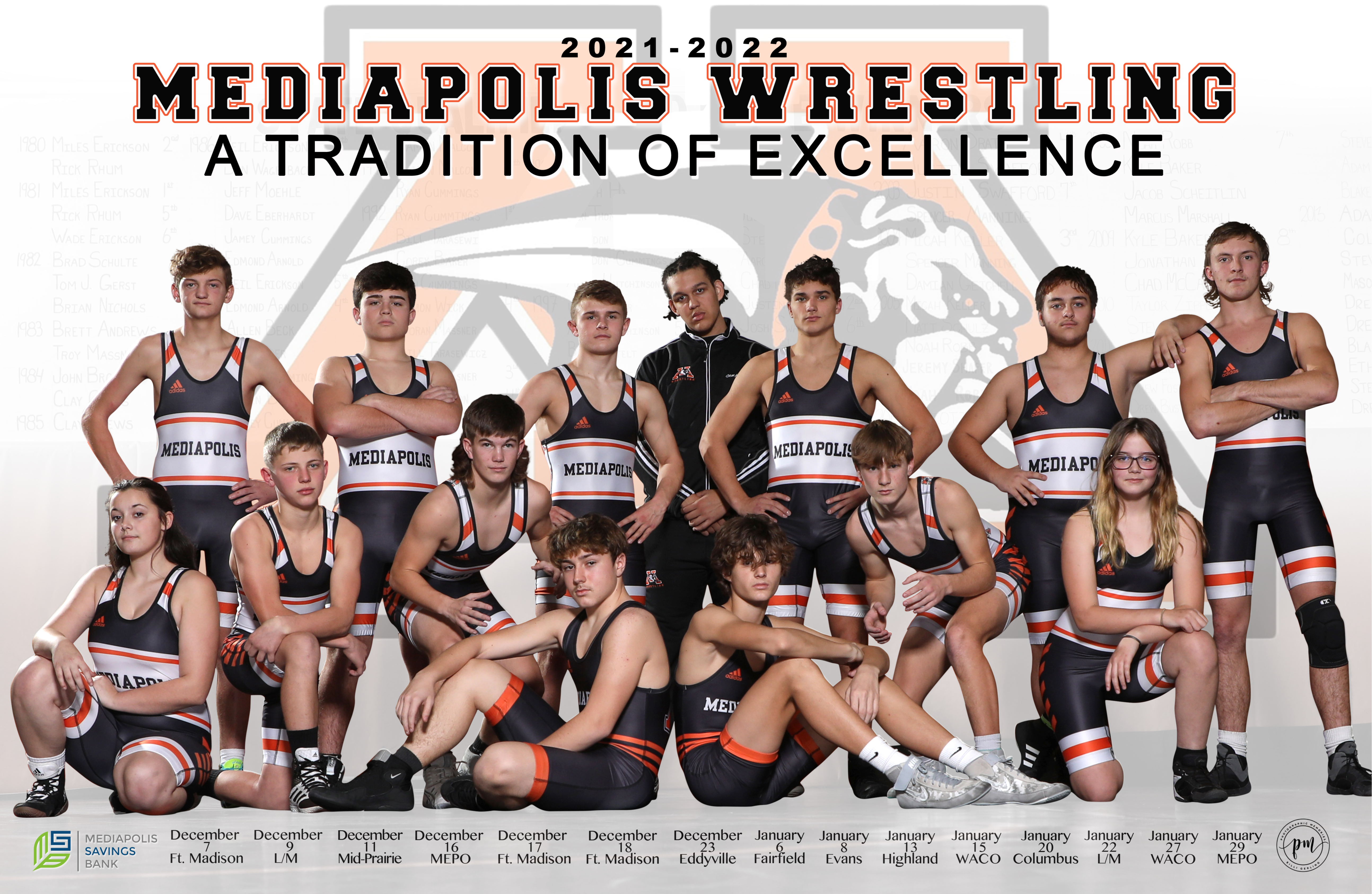 Mediapolis Wrestling 2021-2022