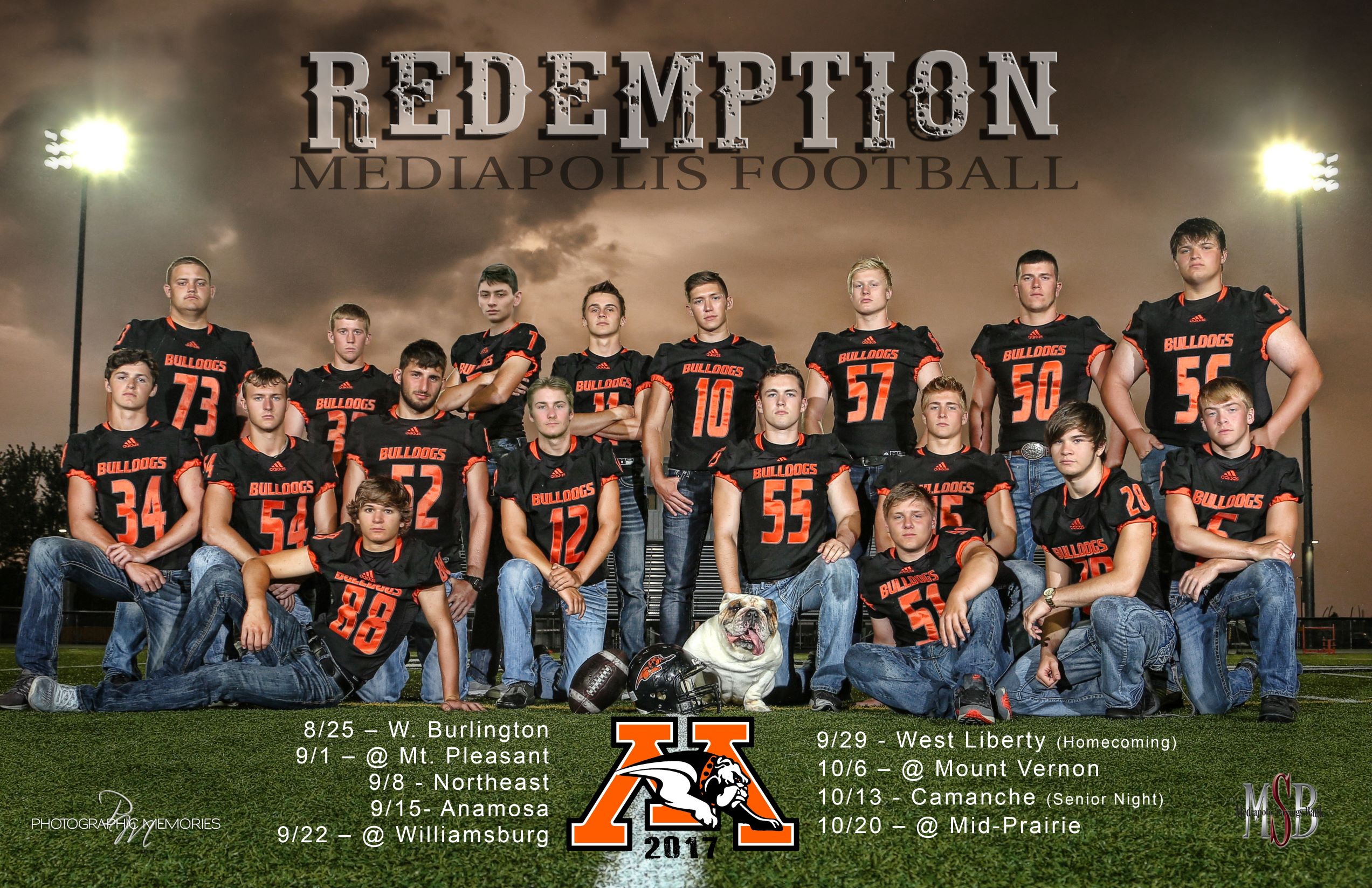 Mediapolis Football 2017