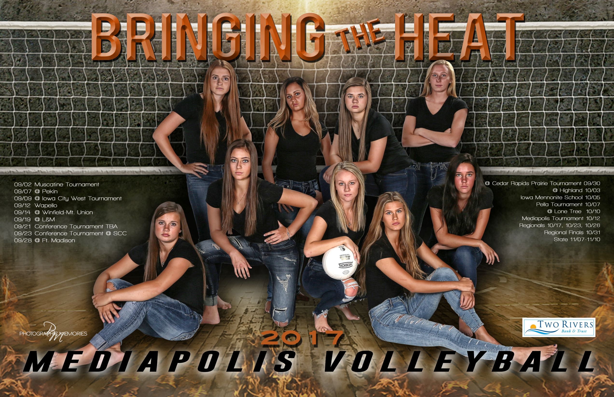 Mediapolis Volleyball 2017