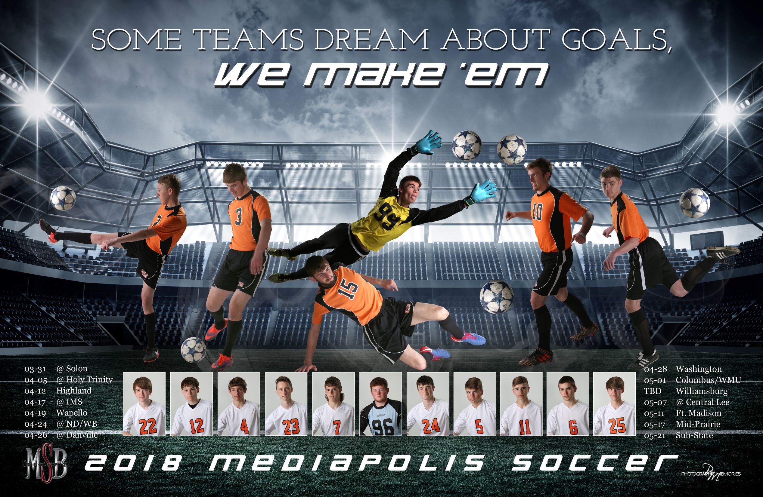 Mediapolis Boys Soccer 2018