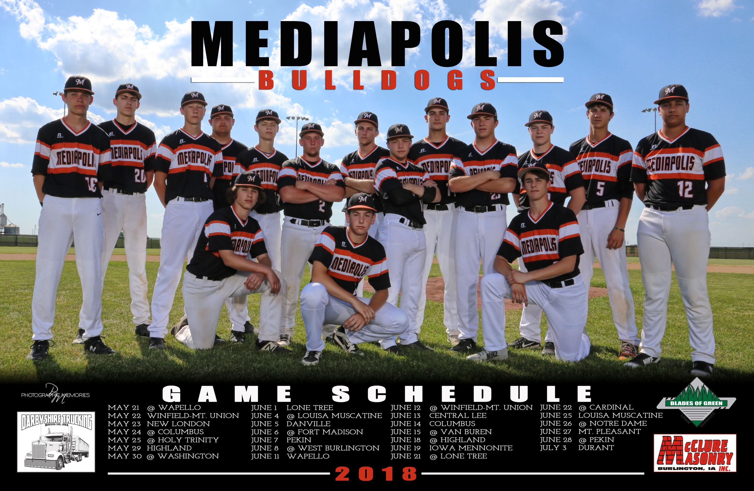 Mediapolis Baseball 2018