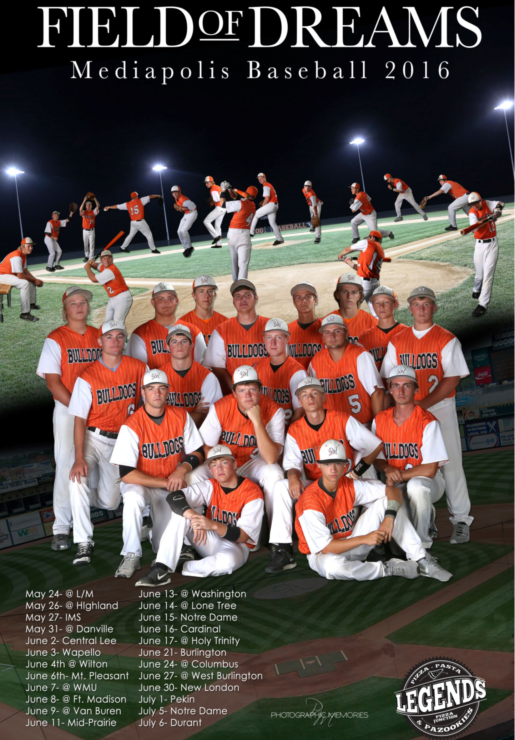 Mediapolis Baseball 2016