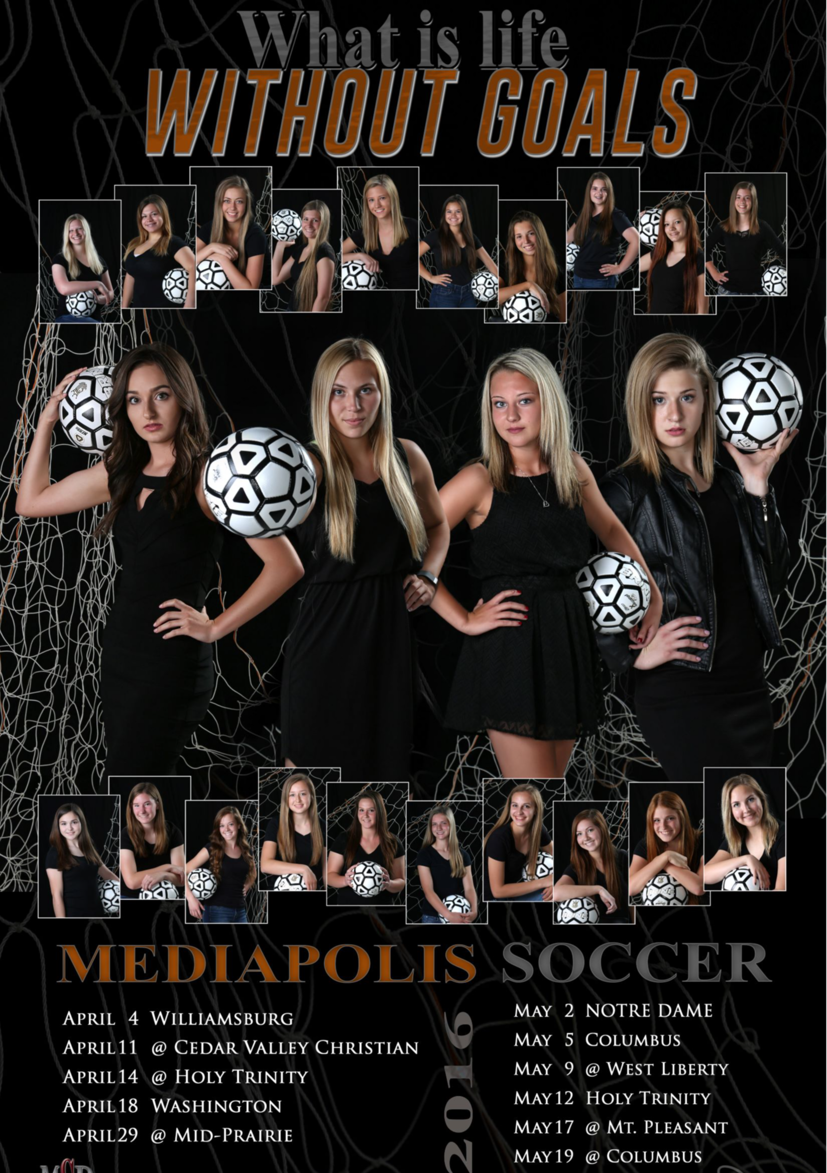 Mediapolis Girls Soccer 2016