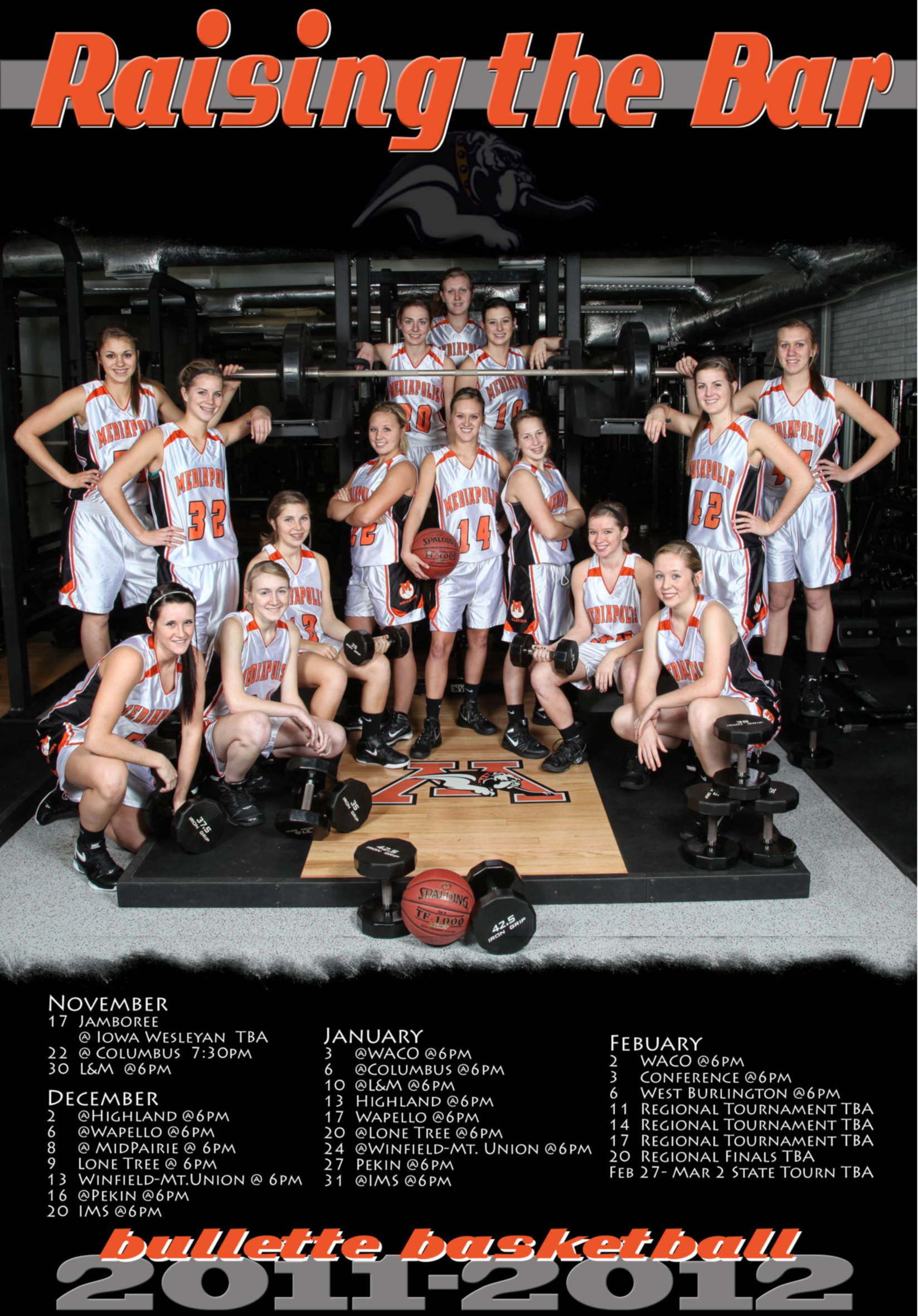 Mediapolis Girls Basketball 2011