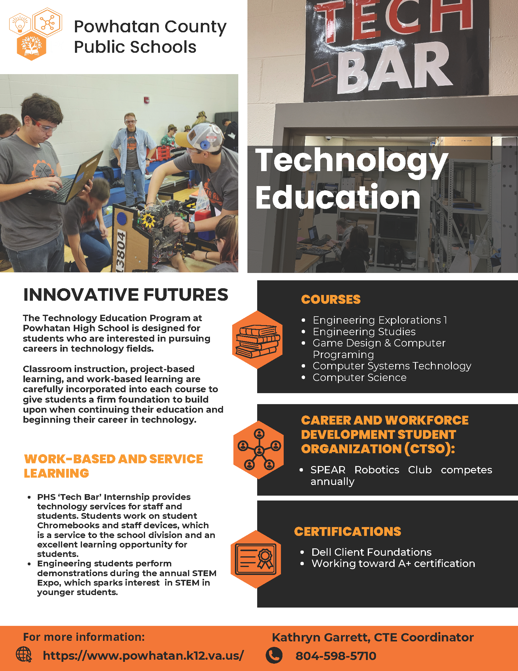 technology education program highlights