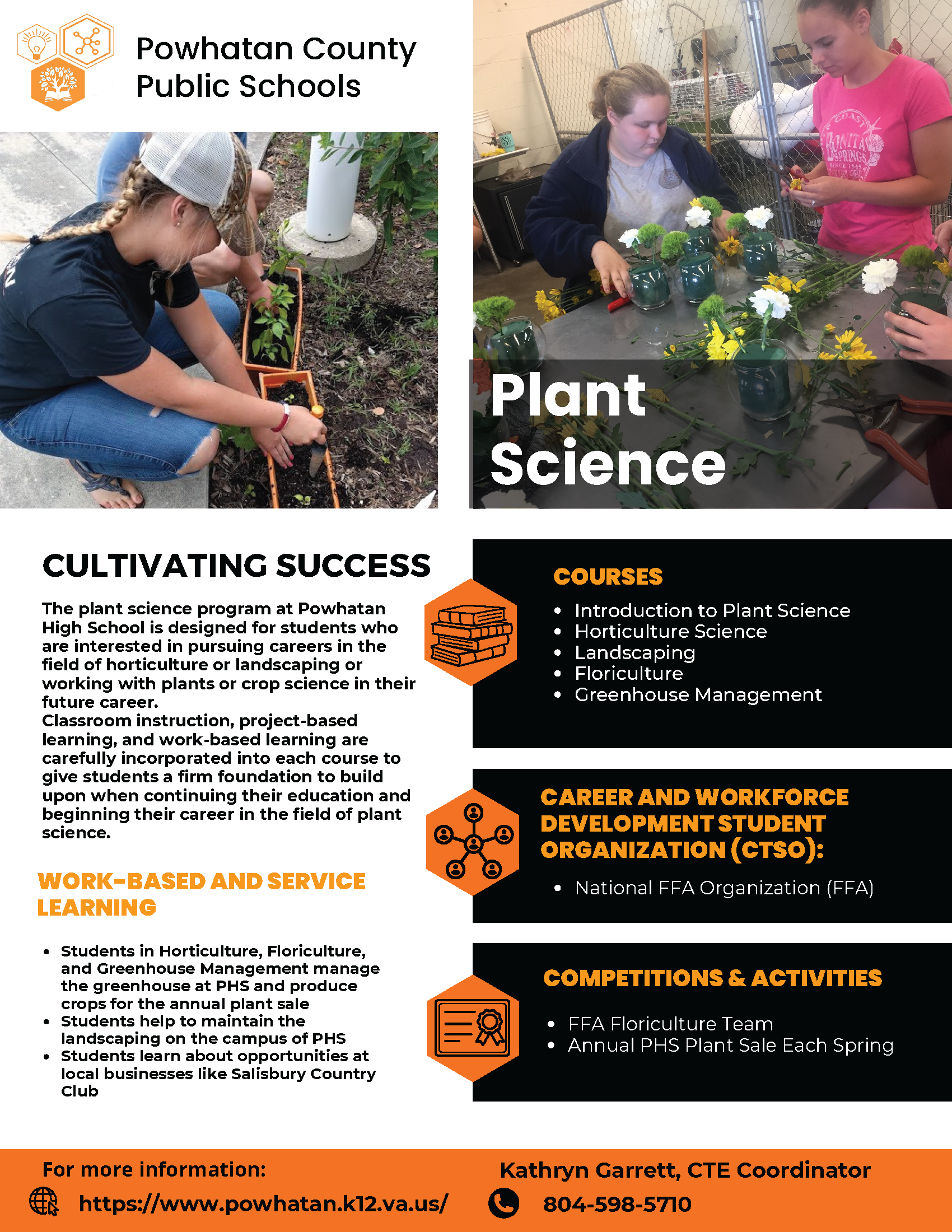 Plant Science Program Outline 