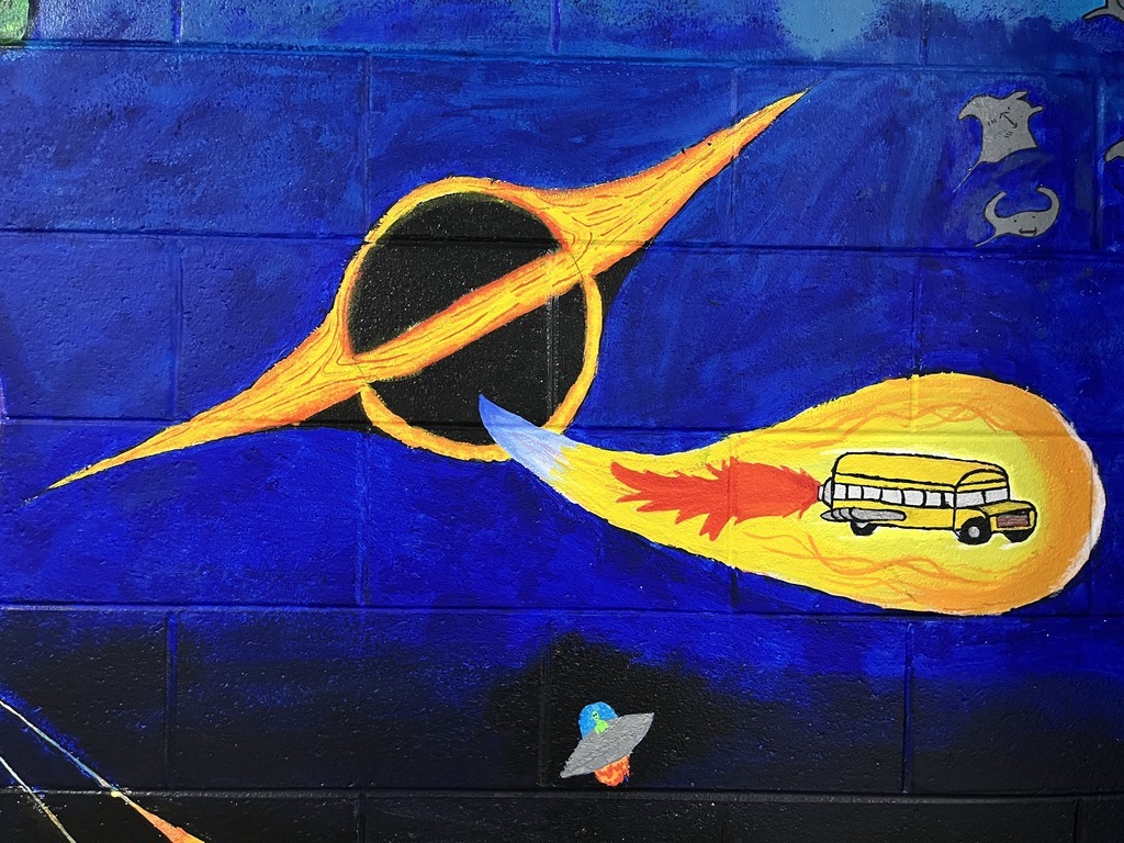 Powhatan Middle School Student Mural