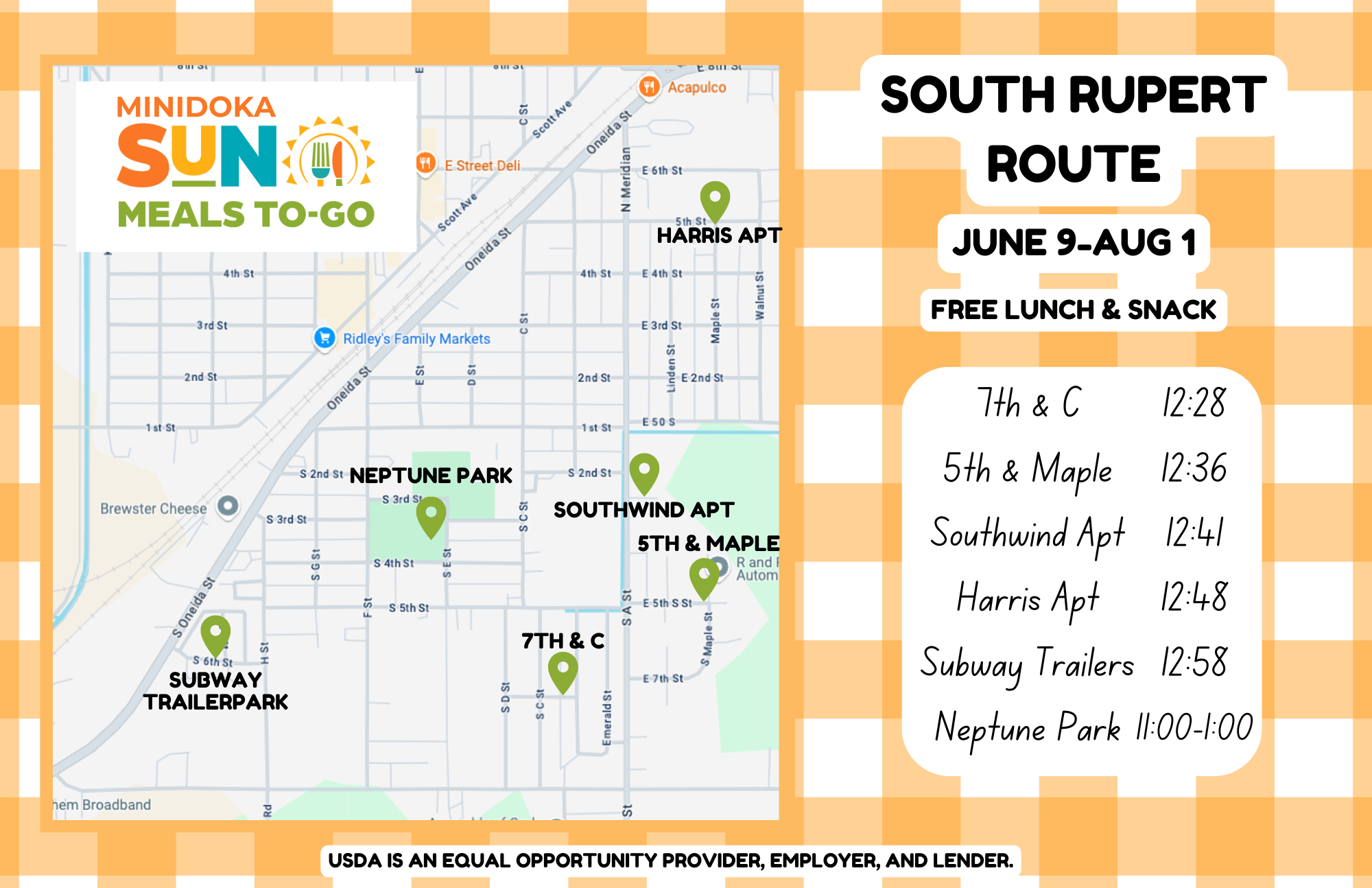South Rupert Route