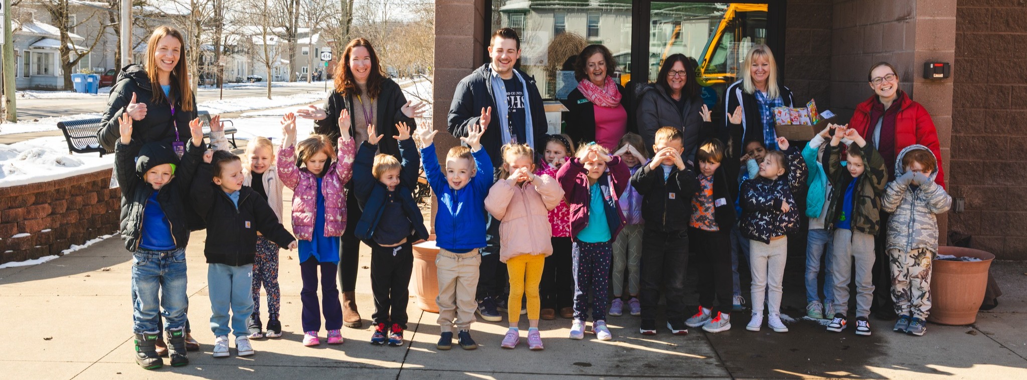 upk visits the library