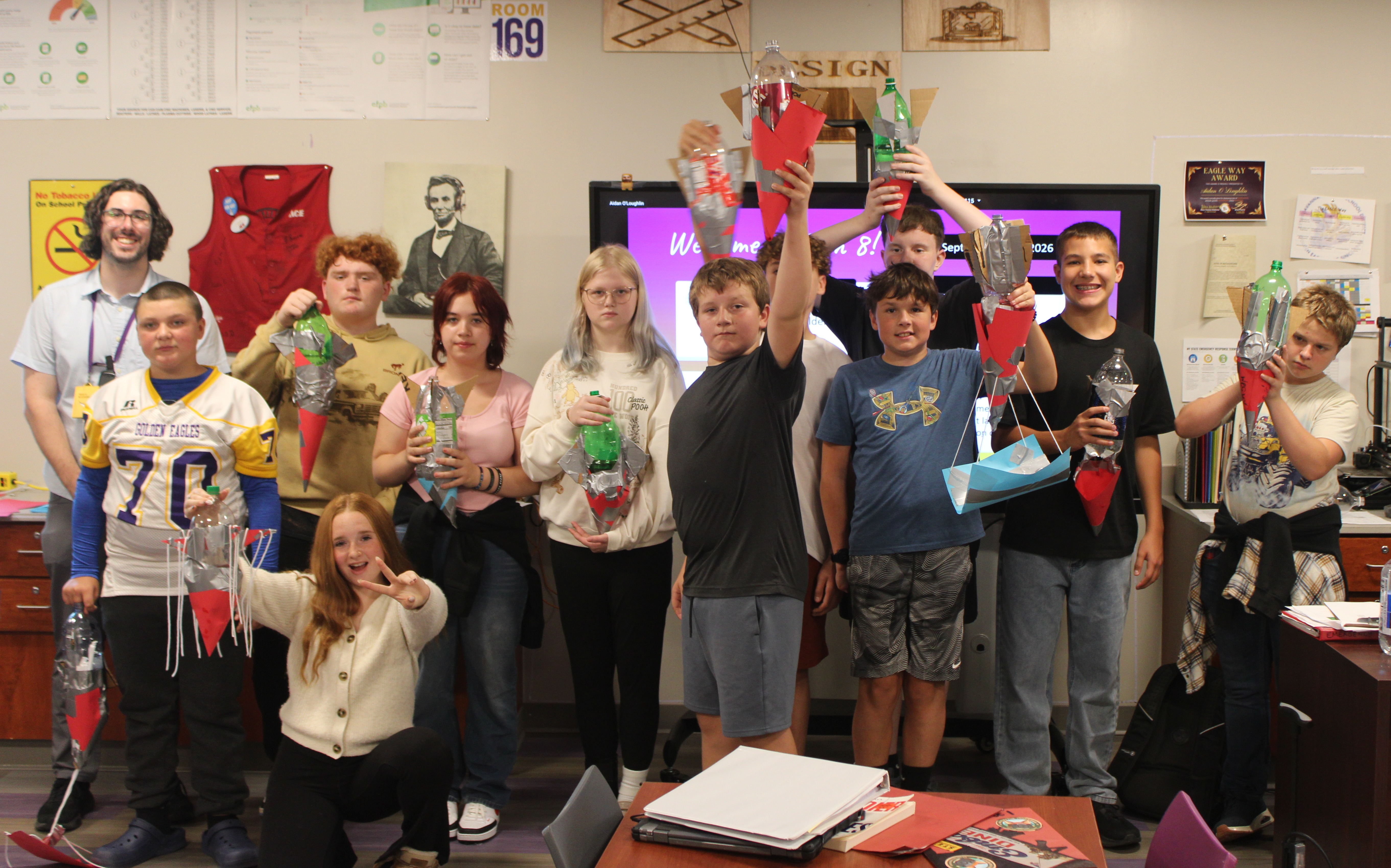 Tech 8 Class with Bottle Rocket Designs