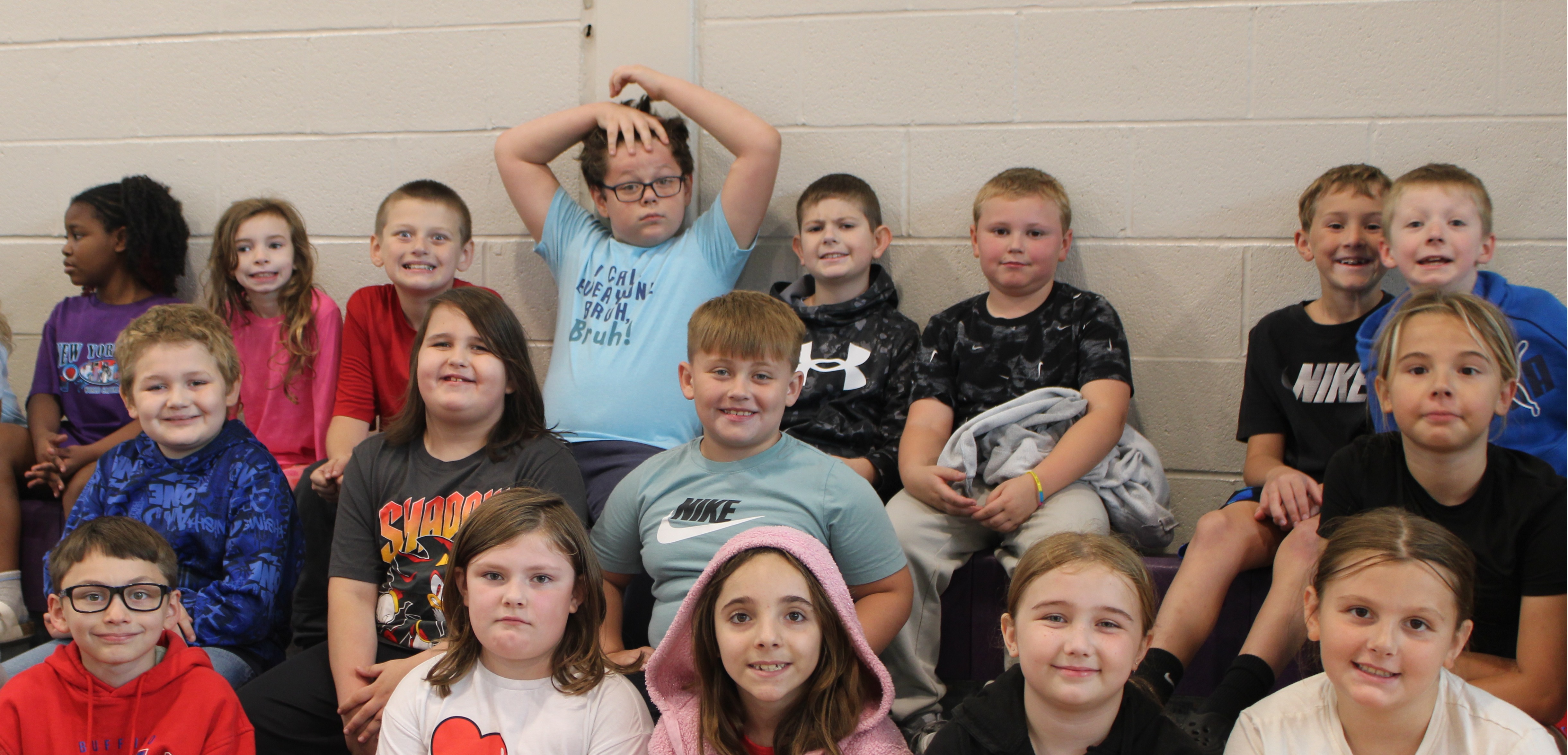 Kids Enjoying Assembly