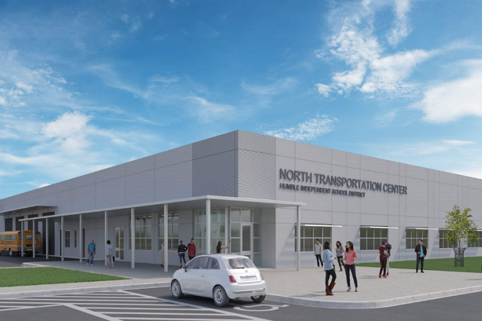 Exterior Rendering of New Transportation Center
