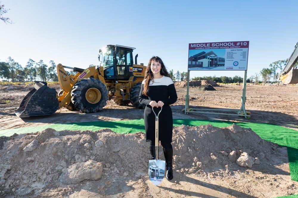 Superintendent Dr. Elizabeth Fagen looks forward to continued growth in Humble ISD with the opening of the district’s 10th middle school. Autumn Ridge Middle School is expected to open in August 2022.