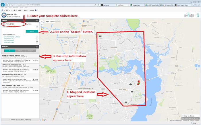 Find Your Bus Route