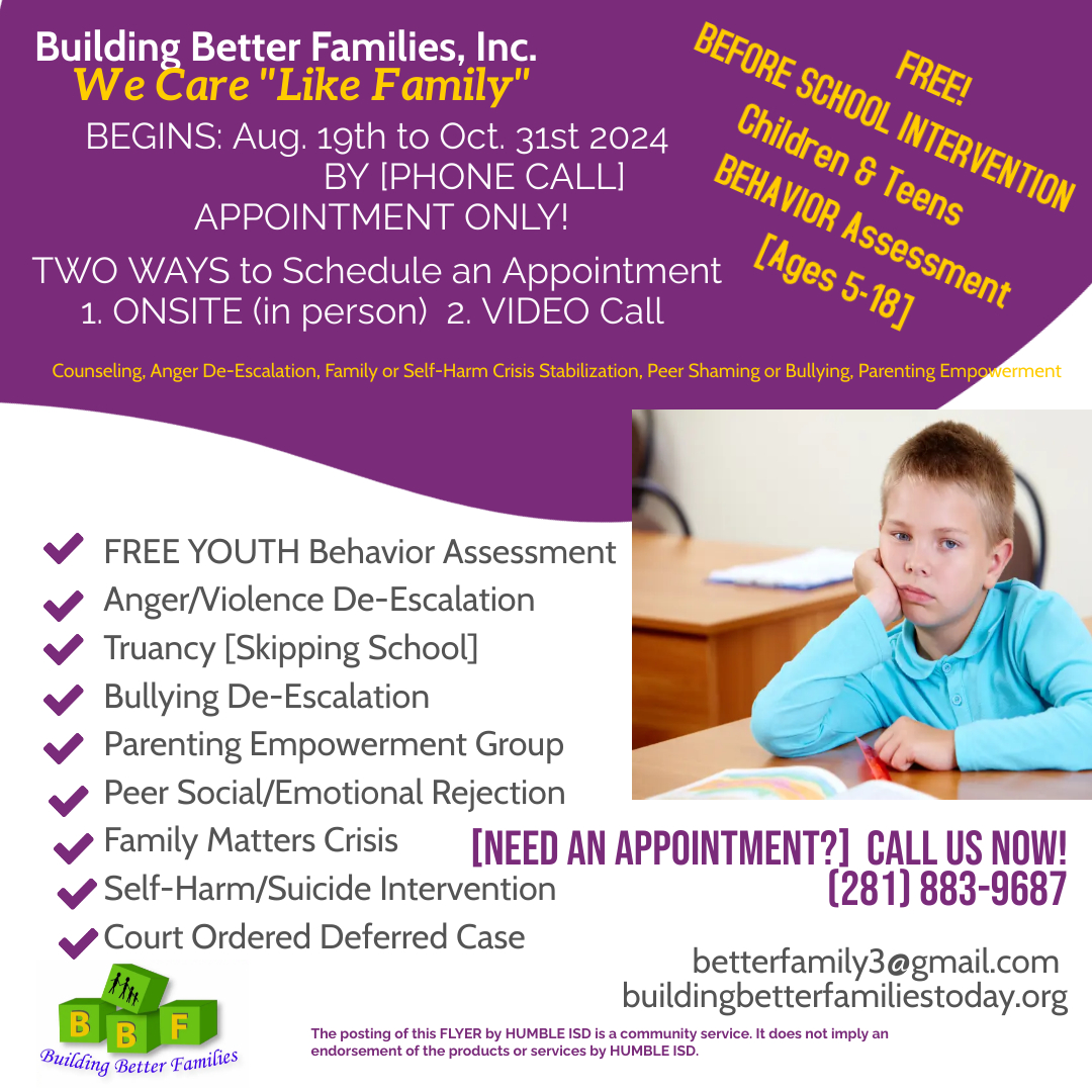 building better families, inc