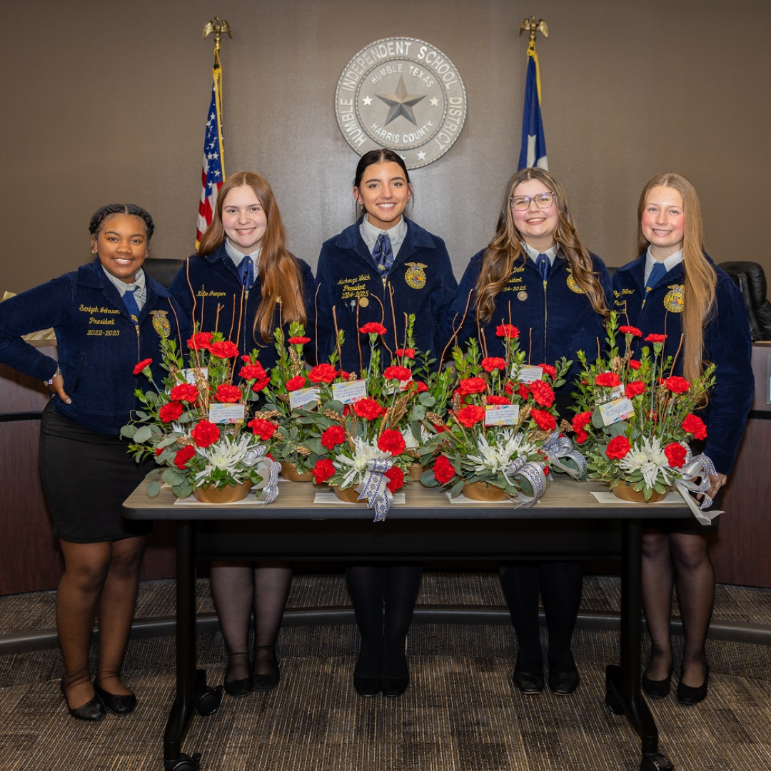 FFA Presents at Jan 2025 School Board Meeting