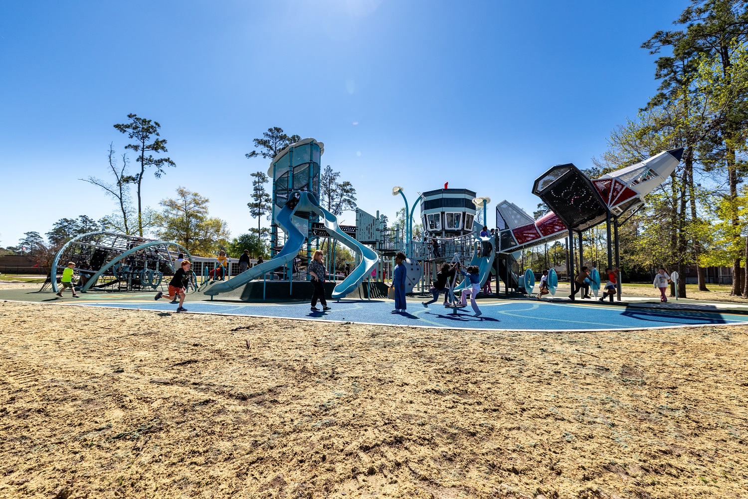 ESE Takes Flight on New Playground!