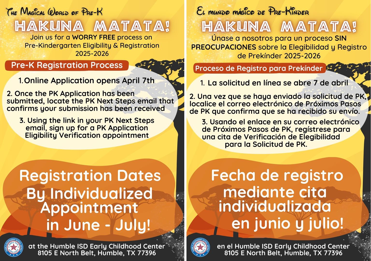 Summer Registration