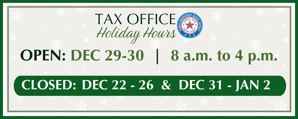 Holiday Hours