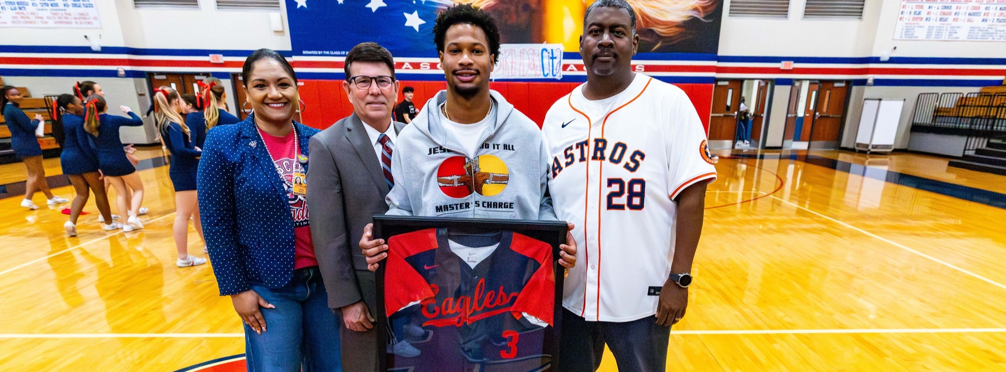 Brice Matthews Jersey Retirement