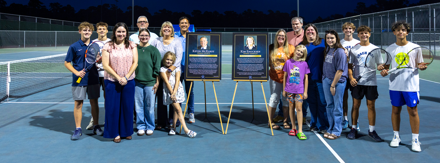 KHS Tennis Court Dedication