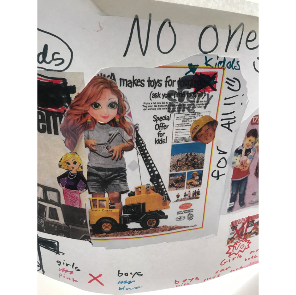Gender neutral toy ad