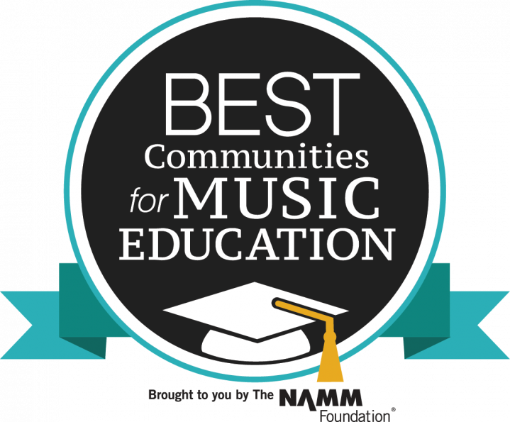 Best Communities for Music Education Badge 