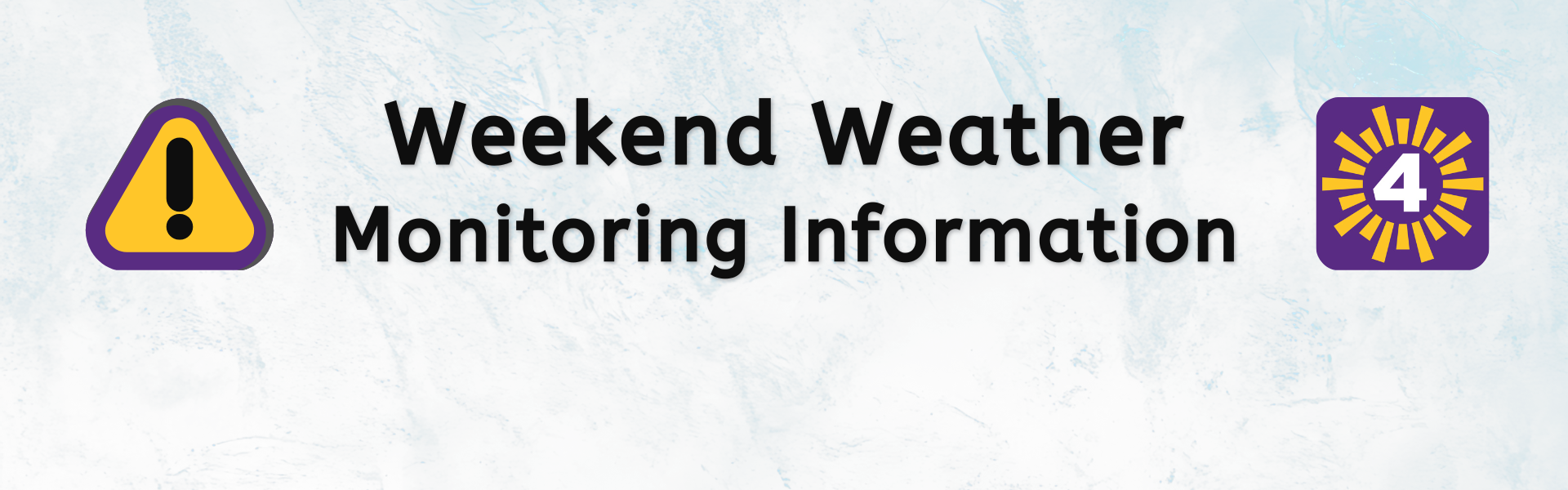 Weekend Weather Monitoring