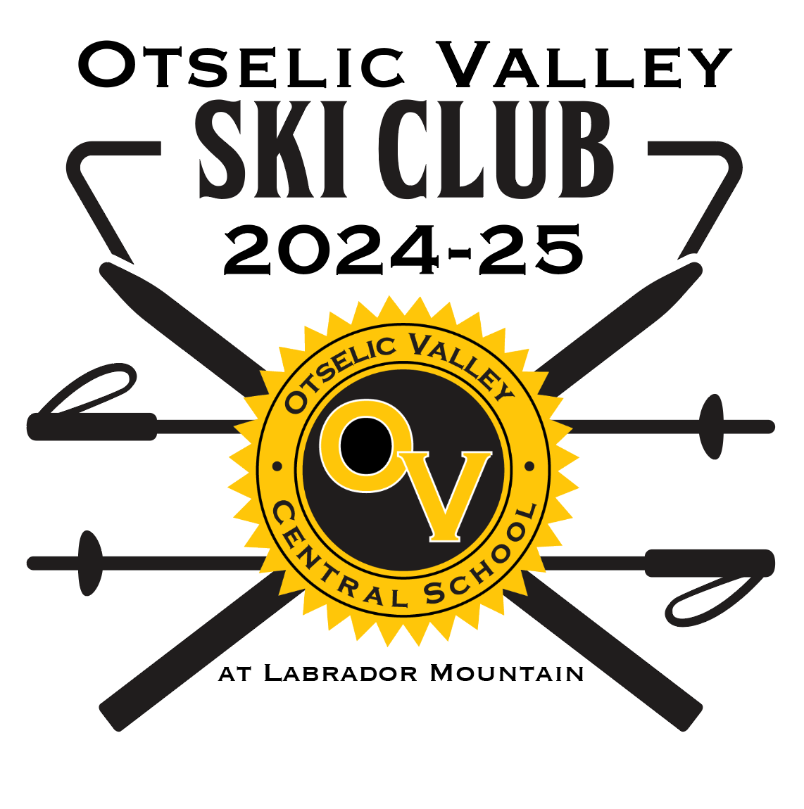 24-25 OV Ski Club Logo