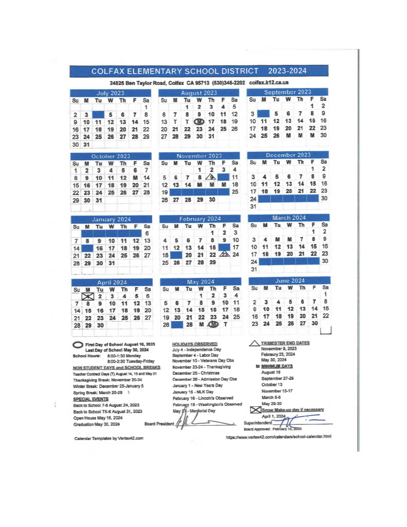 CESD Calendar 22-23