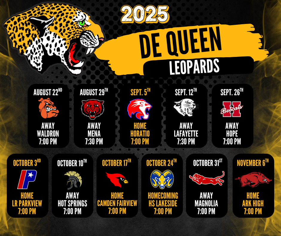 2025 Football Schedule