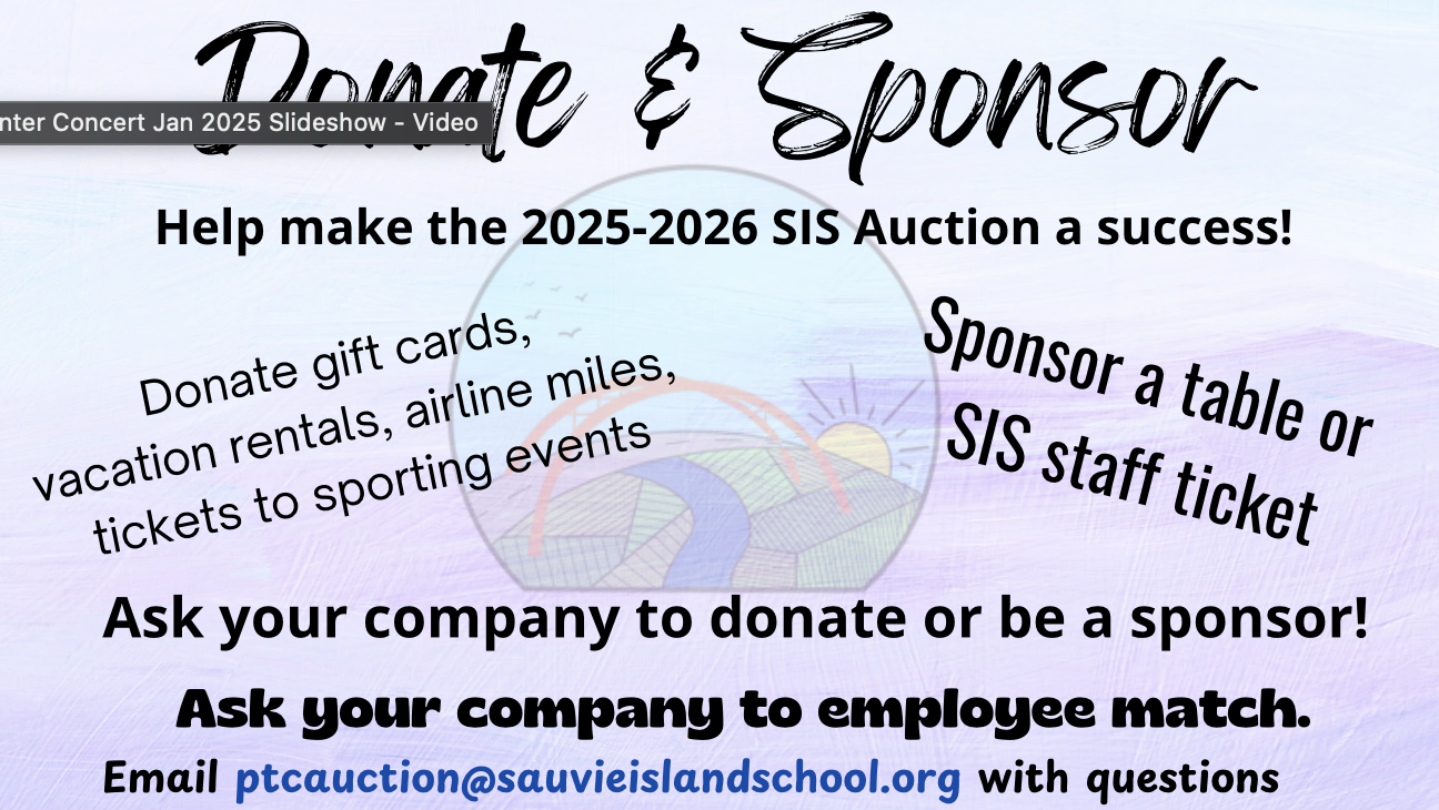 How to sponsor or donate to the auction