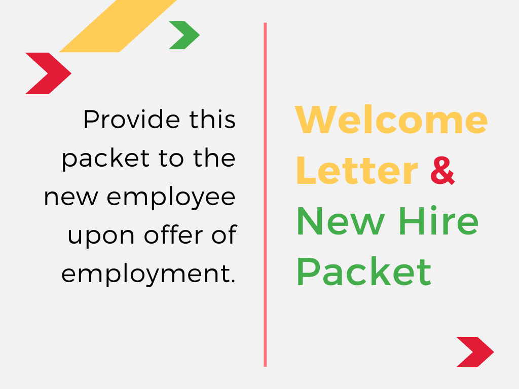 New Hire Packets