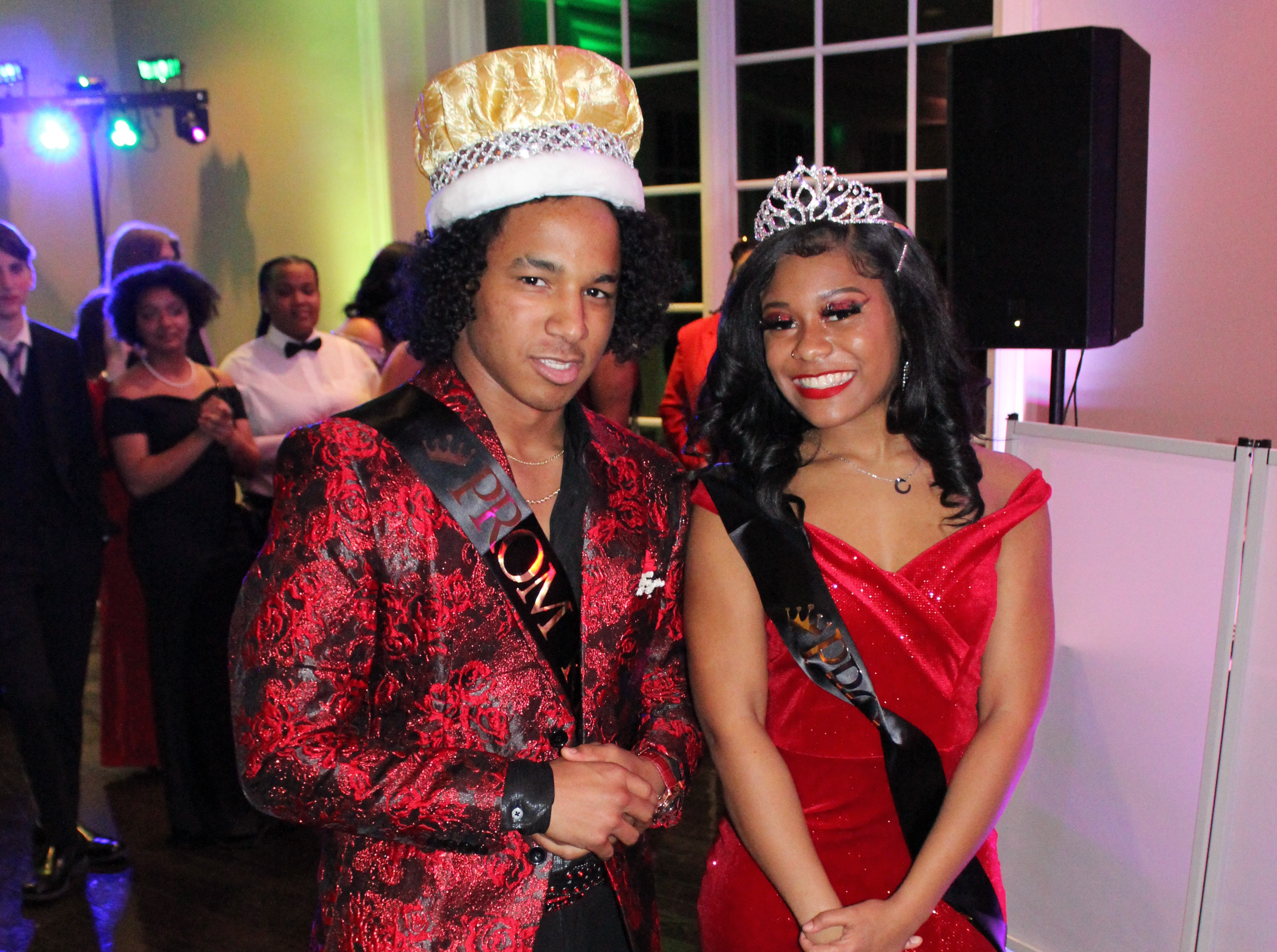 Students at Prom